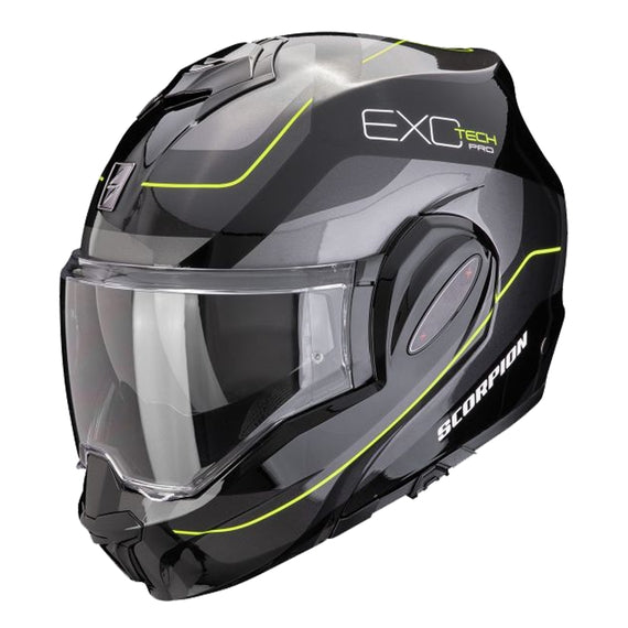 EXO-TECH EVO PRO COMMUTA BLACK SILVER NEON YELLOW