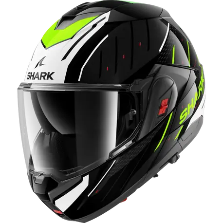 Casco modulare reversibile flip-up SHARK omologato ECE2206 e P/J.