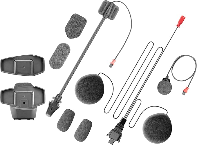 KIT CUFFIA CON MICROFONO PER INTERPHONE U-COM 6E AND 7R