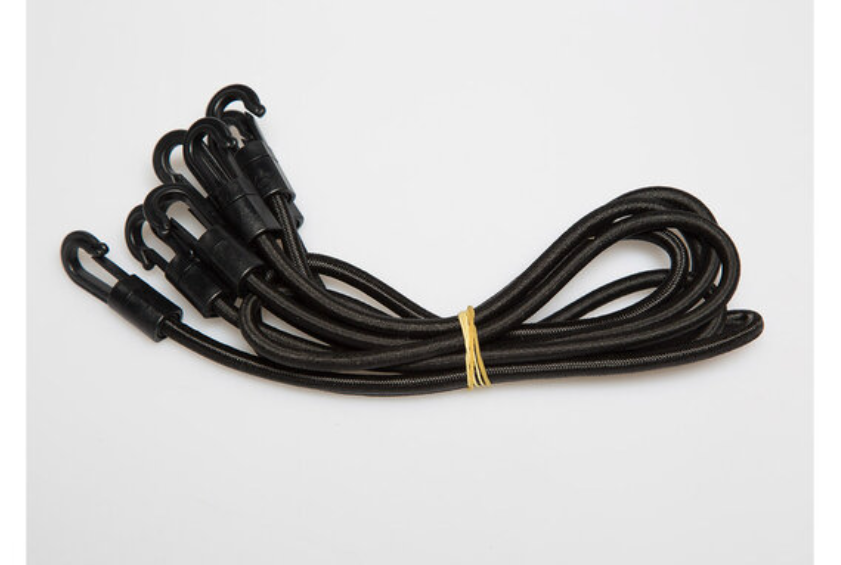 Set cinghie elast. per borsa post. Slipstream Ricambi: 2 x 37 cm e 2 x 70 cm per Slipstream