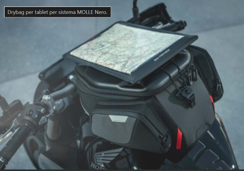 Drybag per tablet per sistema MOLLE Nero.