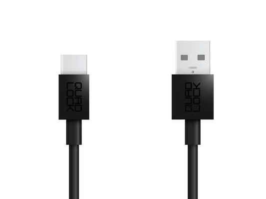Quad Lock USB-A to USB-C Cable - 20cm