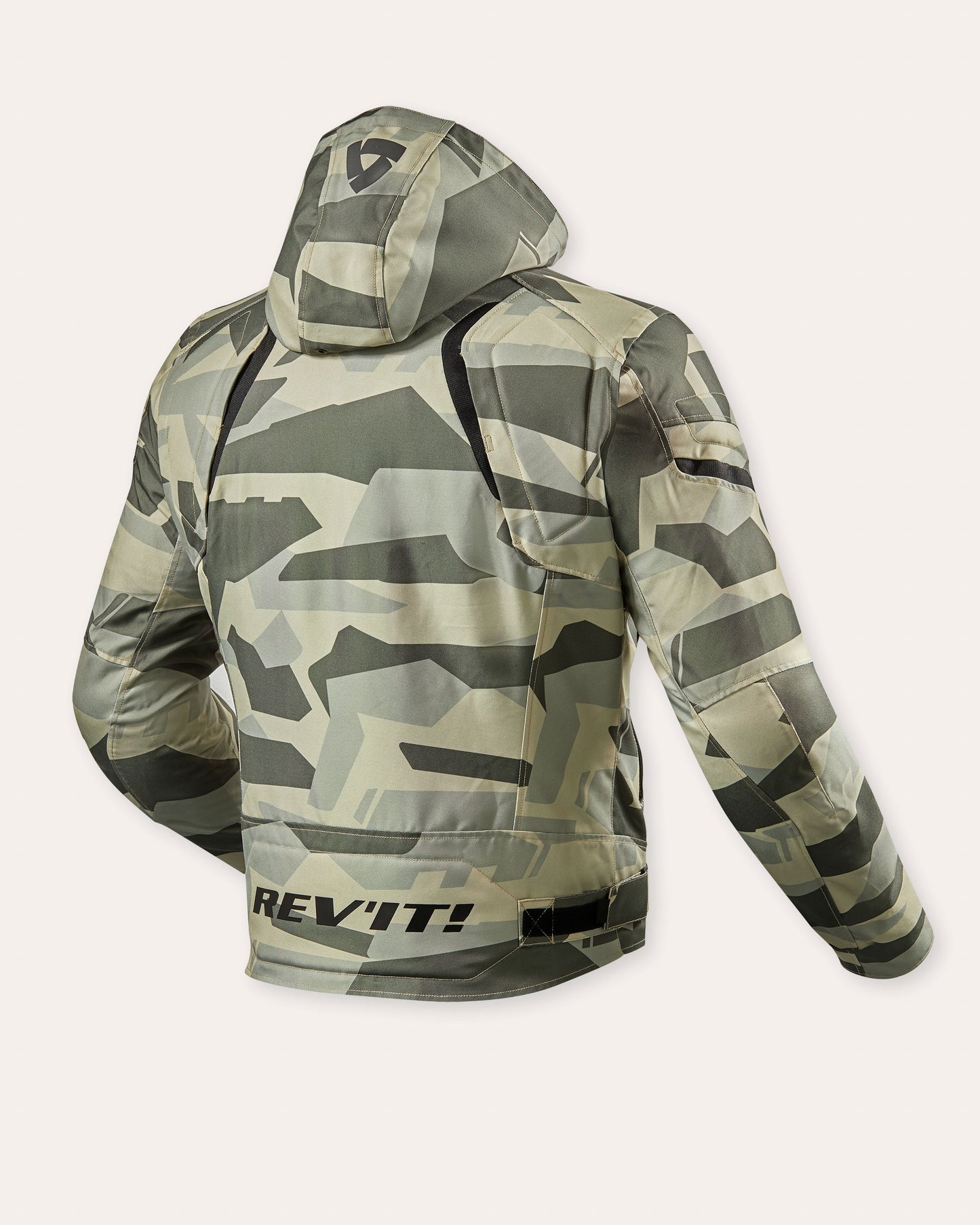 Giacca moto Rev'it! Flare 2 camo light green militare