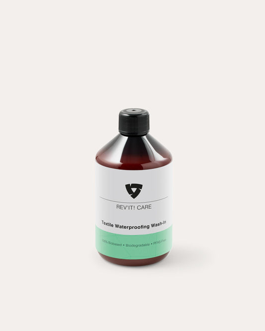 TEXTILE WATERPROOFING WASH IN DETERGENTE IMPERMEABILIZZANTE  PER TESSUTI A BASE BIOLOGICA PER RIPRISTINARE L'IDROREPELLENZA