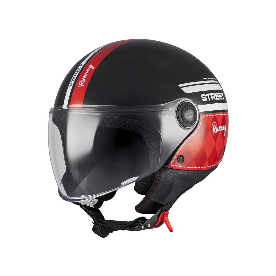CASCO MT HELMET OF501 B STREET S RUNWAY B5 BRILLO