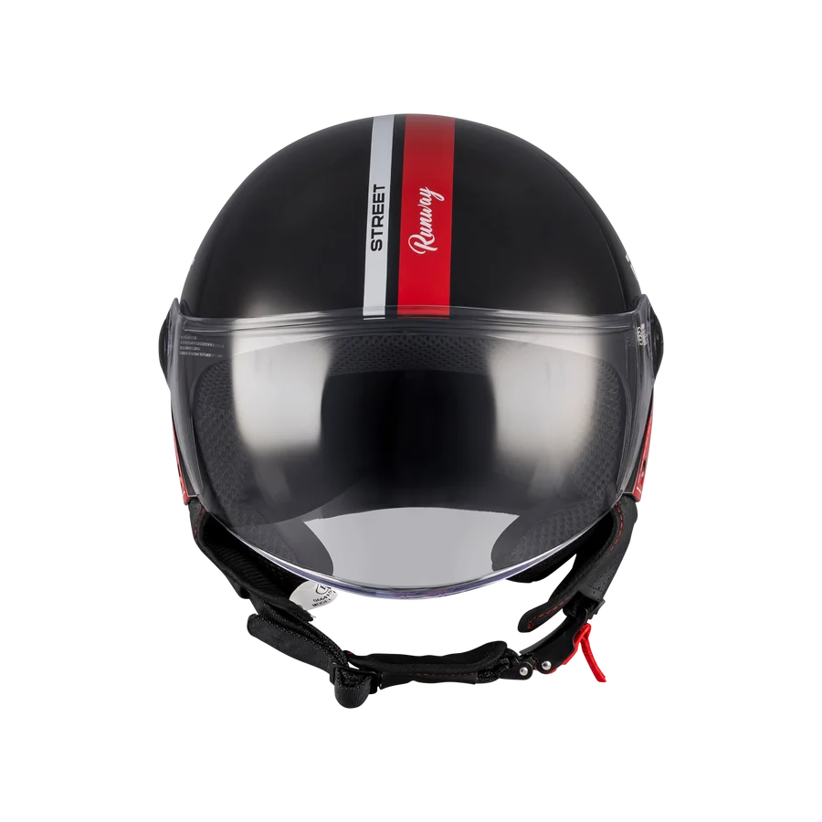 CASCO MT HELMET OF501 B STREET S RUNWAY B5 BRILLO