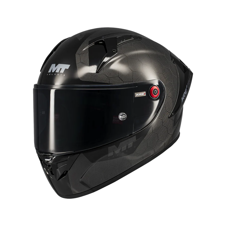 CASCO INTEGRALE IN CARBONIO KRE+ S PURE A1 LUCIDO OMOLOGATO FIM