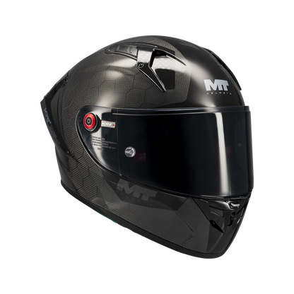 CASCO INTEGRALE IN CARBONIO KRE+ S PURE A1 LUCIDO OMOLOGATO FIM