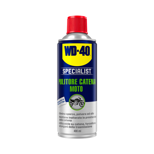KIT MANUTENZIONE CATENA MOTO WD40 PULITORE GRASSO SPAZZOLA