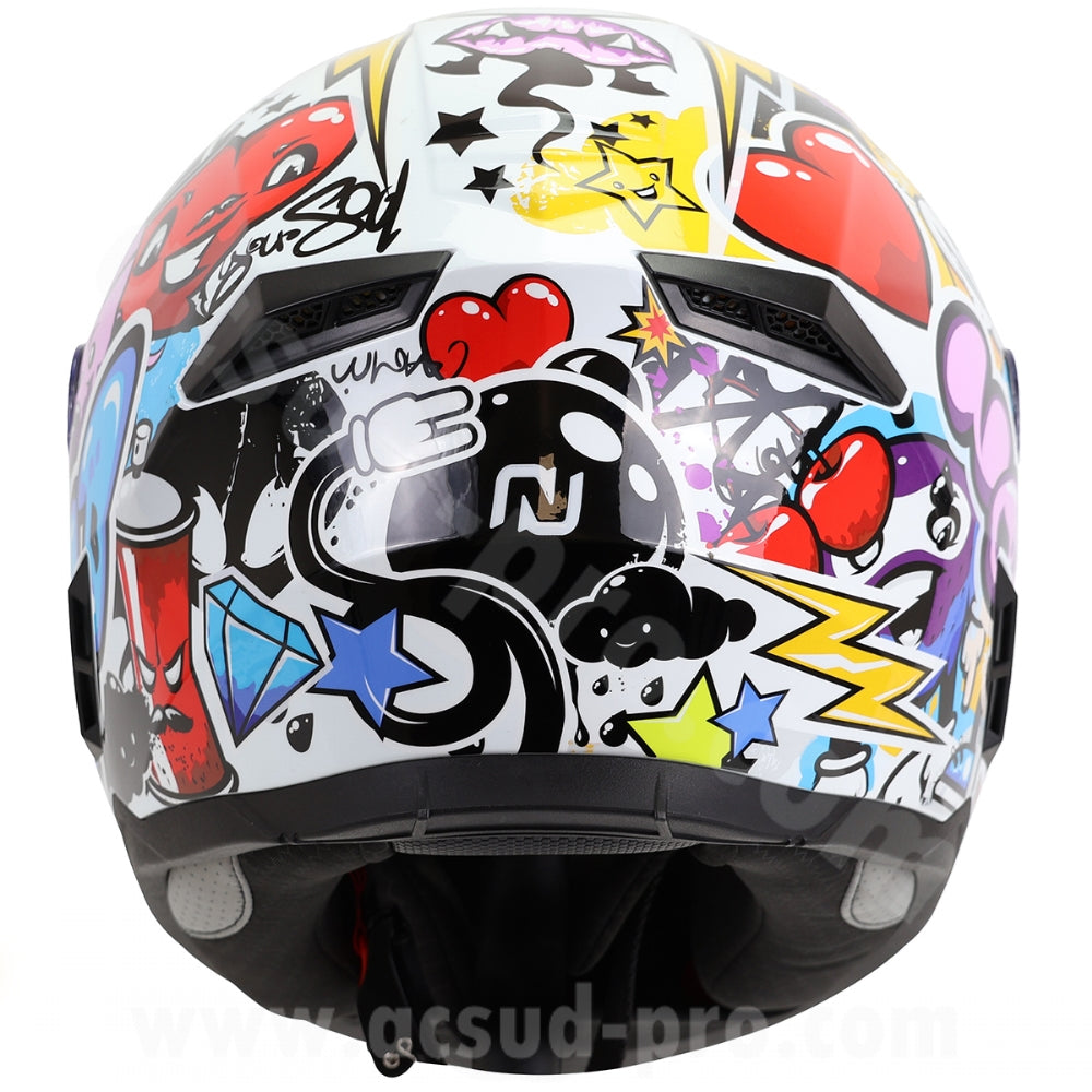 CASCO INTEGRALE OMOLOGATO 22.06 PER BIMBI SC-37