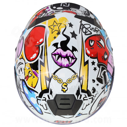 CASCO INTEGRALE OMOLOGATO 22.06 PER BIMBI SC-37