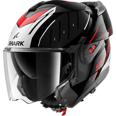 Casco modulare reversibile flip-up SHARK omologato ECE2206 e P/J.