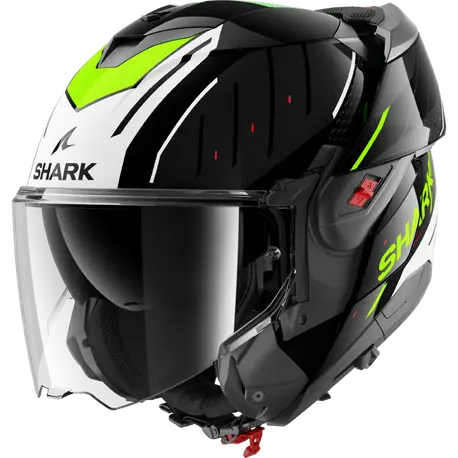 Casco modulare reversibile flip-up SHARK omologato ECE2206 e P/J.