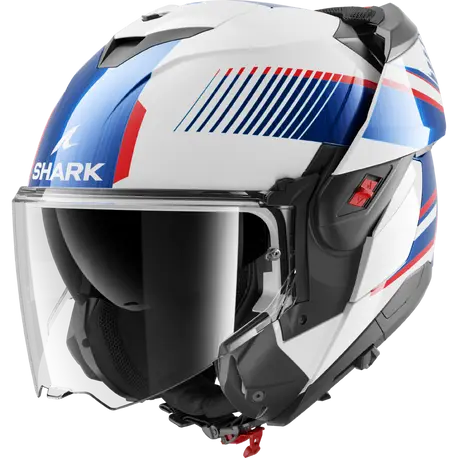 Casco modulare reversibile flip-up SHARK omologato ECE2206 e P/J.