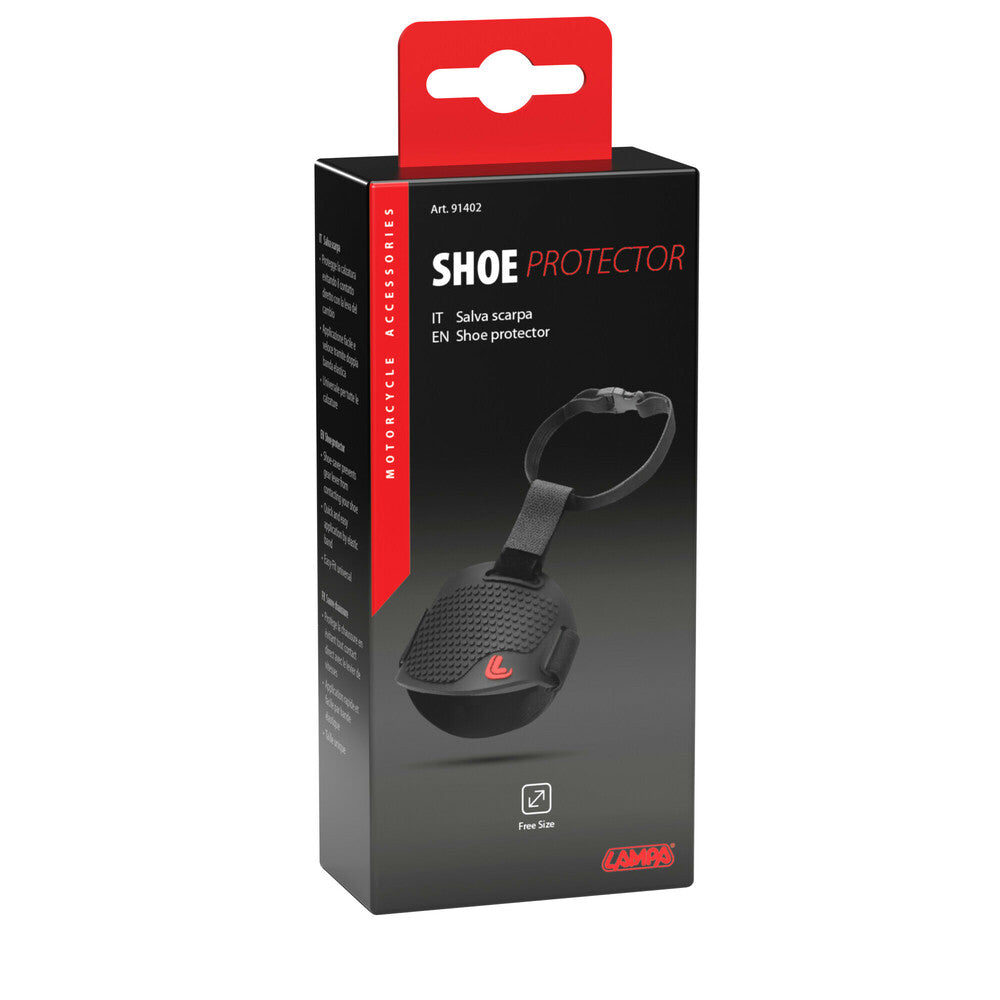 PROTEZIONE PER LA SCARPA SHOE PROTECTOR CON VELCRO E ELASTICO PER LA CAVIGLIA LAMPA