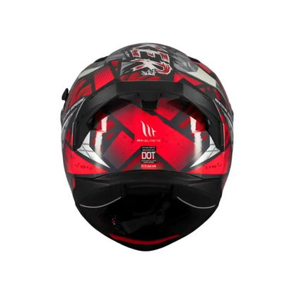 CASCO MT HELMET INTEGRALE BRAKER SV SPOILER POSTERIORE