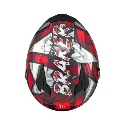 CASCO MT HELMET INTEGRALE BRAKER SV SPOILER POSTERIORE