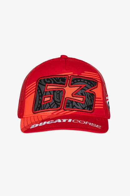 BEANIE CAP BAGNAIA RED
