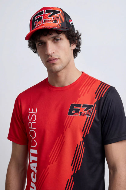 BEANIE CAPPELLO DUCATI BAGNAIA 63 GOFREE