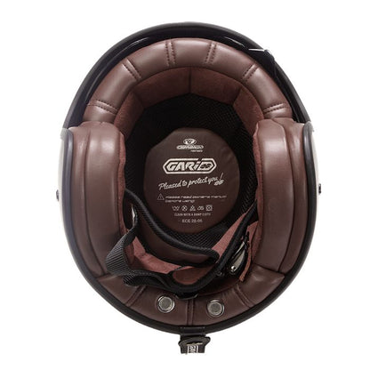 Gari Motorcycle G03X Casco aperto in fibra di vetro