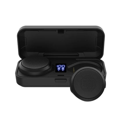 INTERPHONE ZERO BLUETOOTH SENZA FILI SISTEMA AUDIO CASCO INVISIBILE CON CASE RICARICA