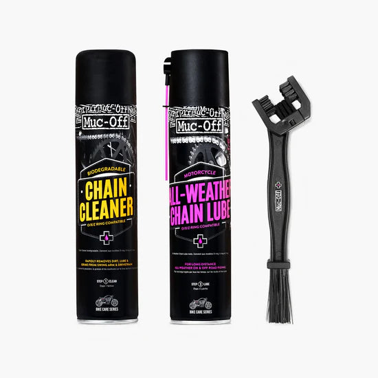 MOTORCYCLE CHAIN CARE KIT MUC-OFF