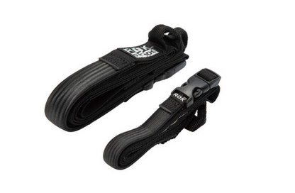 Cinghie ROK strap 2 cinghie regolabili. Nero. 310-1060 mm.