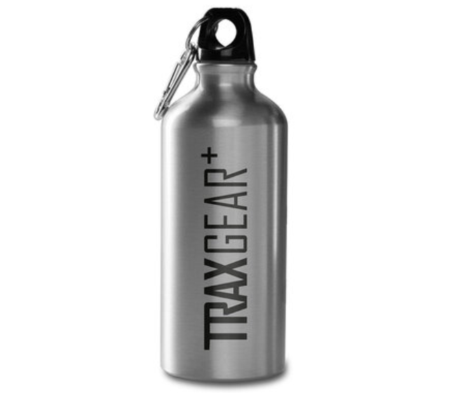 Bottiglia TRAX 0,6 l. Acciaio inossidabile. Colore argento.