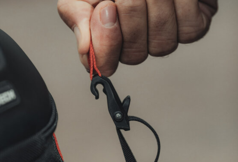 Borsa posteriore PRO Roadpack 1680D Nylon balistico. Nero/Antracite. 8-14 l.