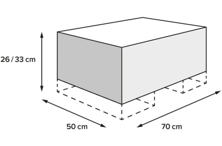 Borsa posteriore PRO Cargobag 1680D Nylon balistico. Nero/Antracite. 50 l.