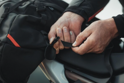 Borsa posteriore PRO Cargobag 1680D Nylon balistico. Nero/Antracite. 50 l.