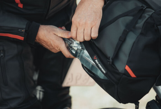 Borsa posteriore PRO Cargobag 1680D Nylon balistico. Nero/Antracite. 50 l.