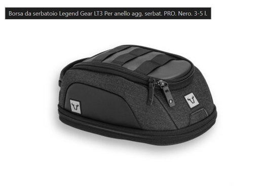 Borsa da serbatoio Legend Gear LT3 Per anello agg. serbat. PRO. Nero. 3-5 l.