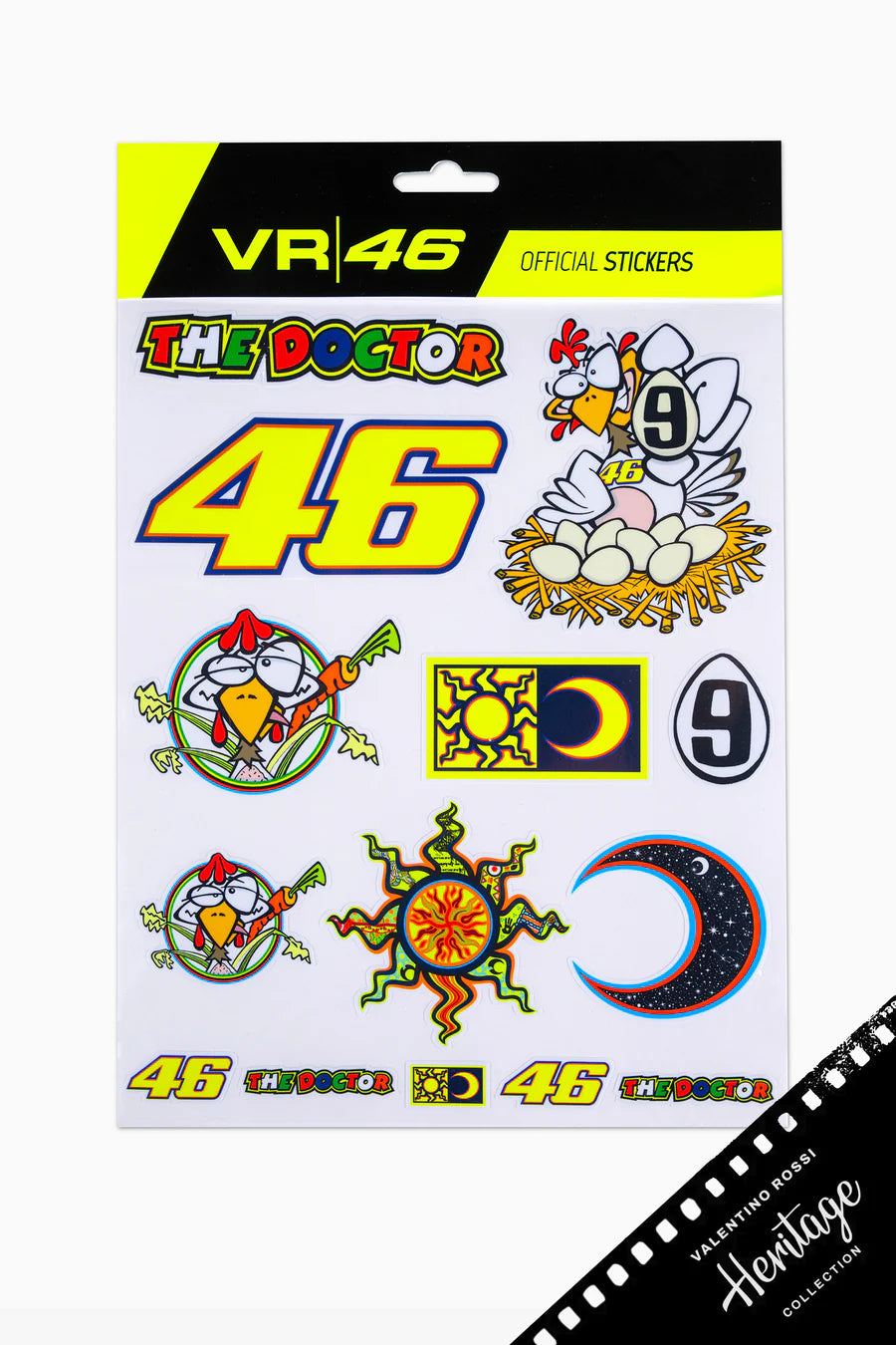 KIT ADESIVI THE DOCTOR VALENTINO ROSSI