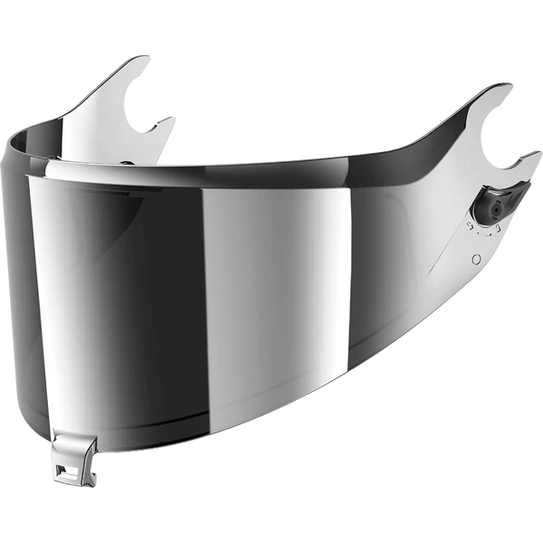 VISIERA SHARK ANTIGRAFFIO IRIDIUM ARGENTO