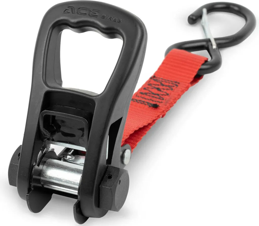 ACE BIKES SET CINGHIE DI FISSAGGIO RAPIDO CON CRICCHETTO  MOTO  RATCHET KIT PRO