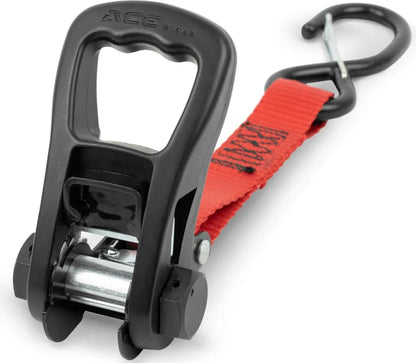 ACE BIKES SET CINGHIE DI FISSAGGIO RAPIDO CON CRICCHETTO  MOTO  RATCHET KIT PRO