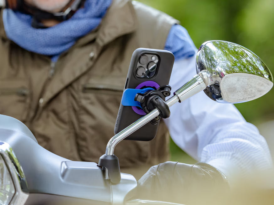 Quad Lock Motorcycle / Scooter Mirror Mount (V2)