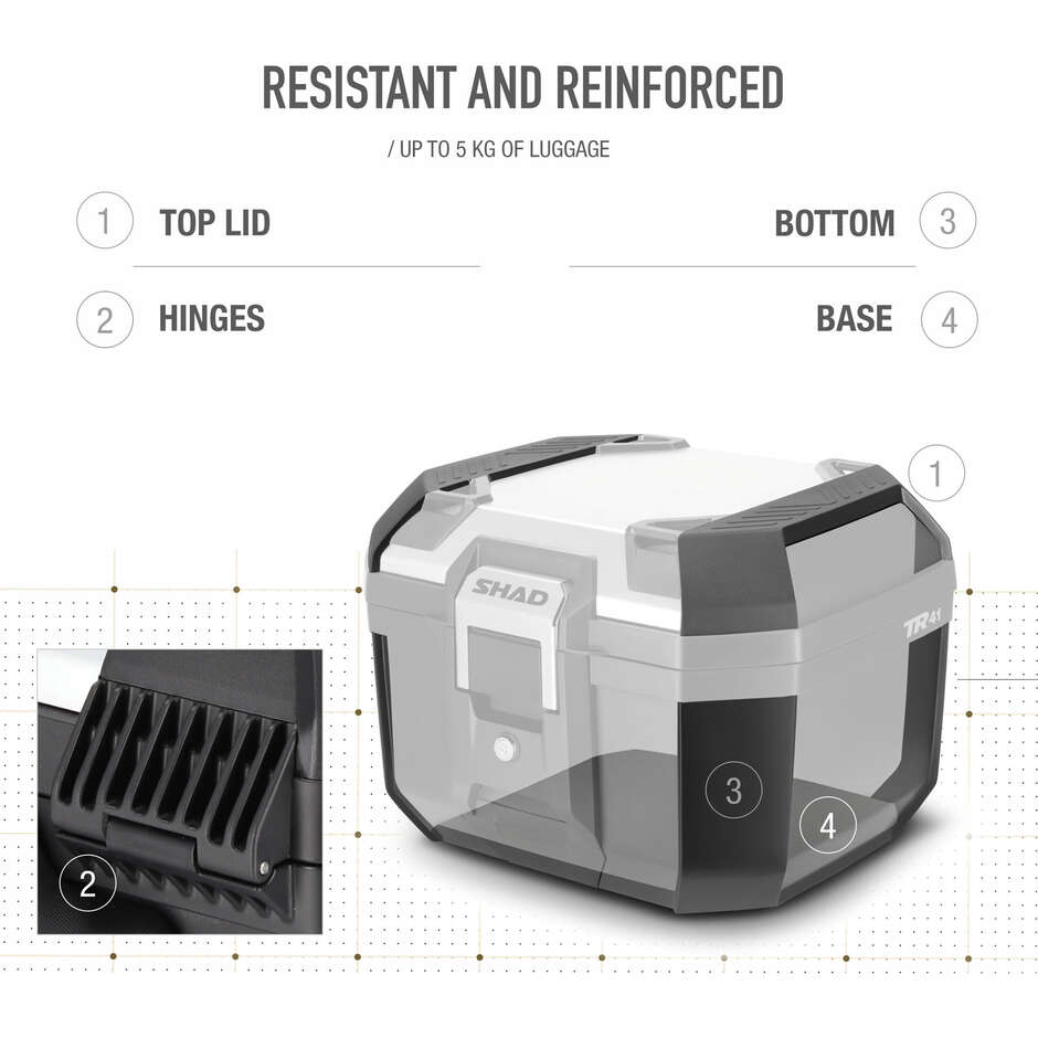 BAULETTO TERRA TR41 ALLUMINIO