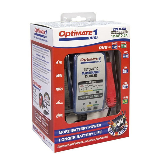 MANTENITORE E CARICA BATTERIA MOTO OPTIMATE 1 DUO