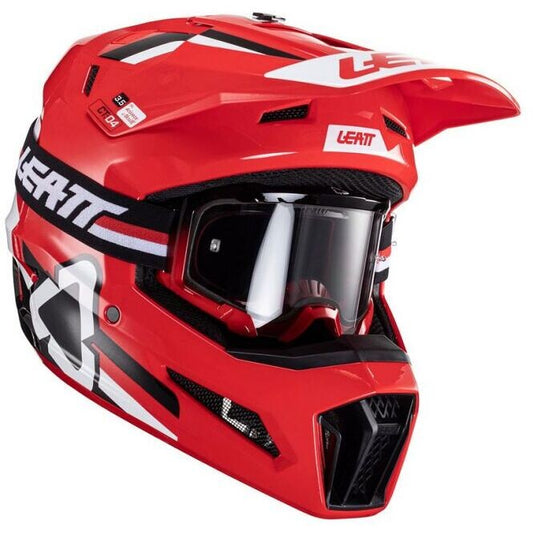 casco moto 3.5 jr v24 red L