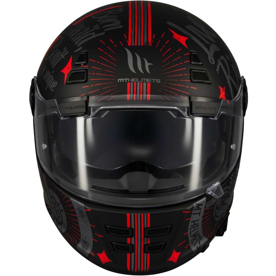 JARAMA ART E5 MATT NERO ROSSO