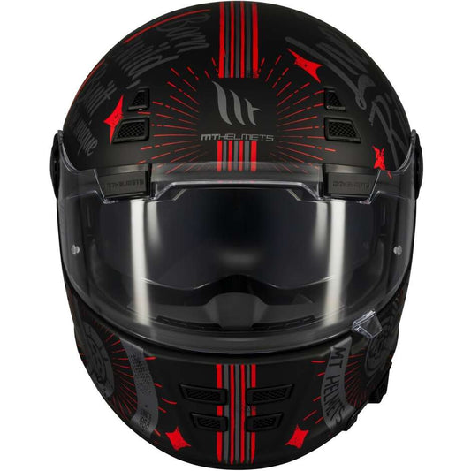JARAMA ART E5 MATT NERO ROSSO