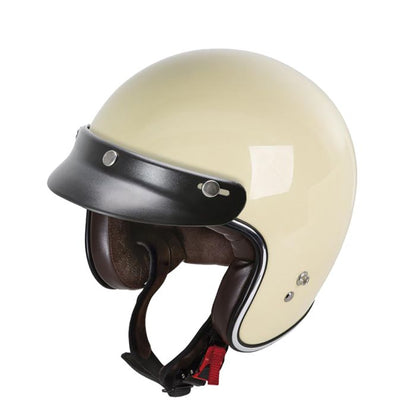 Gari Motorcycle G02X Casco aperto in fibra di vetro