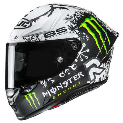 CASCO INTEGRALE RPHA 1 V2 CARBON SNOW DIABLO TG XL