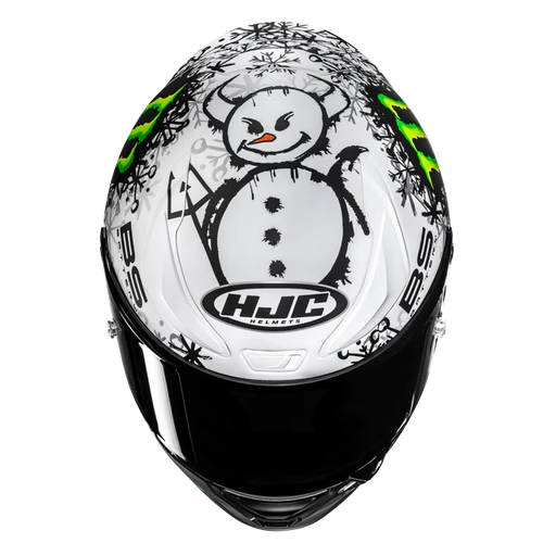 CASCO INTEGRALE RPHA 1 V2 CARBON SNOW DIABLO TG XL