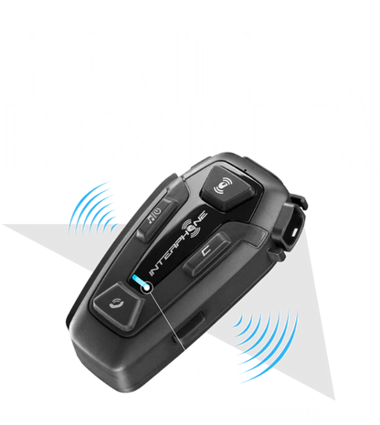 COPPIA INTERFONO CELLULARLINE U-COM 8R TECNOLOGIA MESH