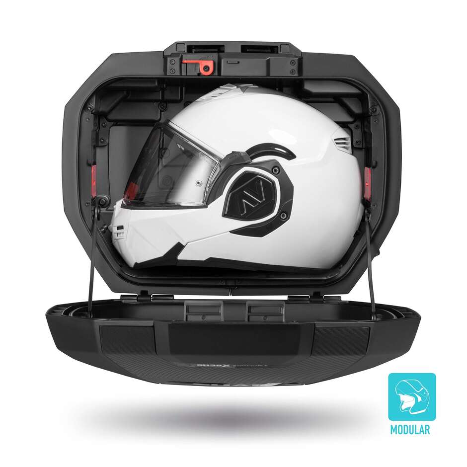 VALIGIE LATERALI ESPANDIBILI SH38X CARBONIO